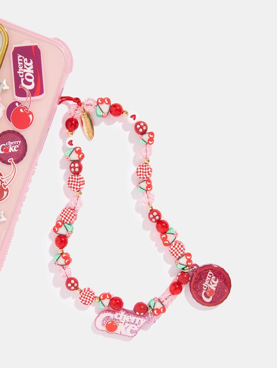 Skinnydip London Cherry Coke Picnic Vibe Beaded Phone Strap Shop All Tech Accessories