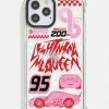 Skinnydip London Disney Pixar Cars Lightning Mcqueen Poster Print Shock Iphone Case Iphone 12 Pro Max Cases