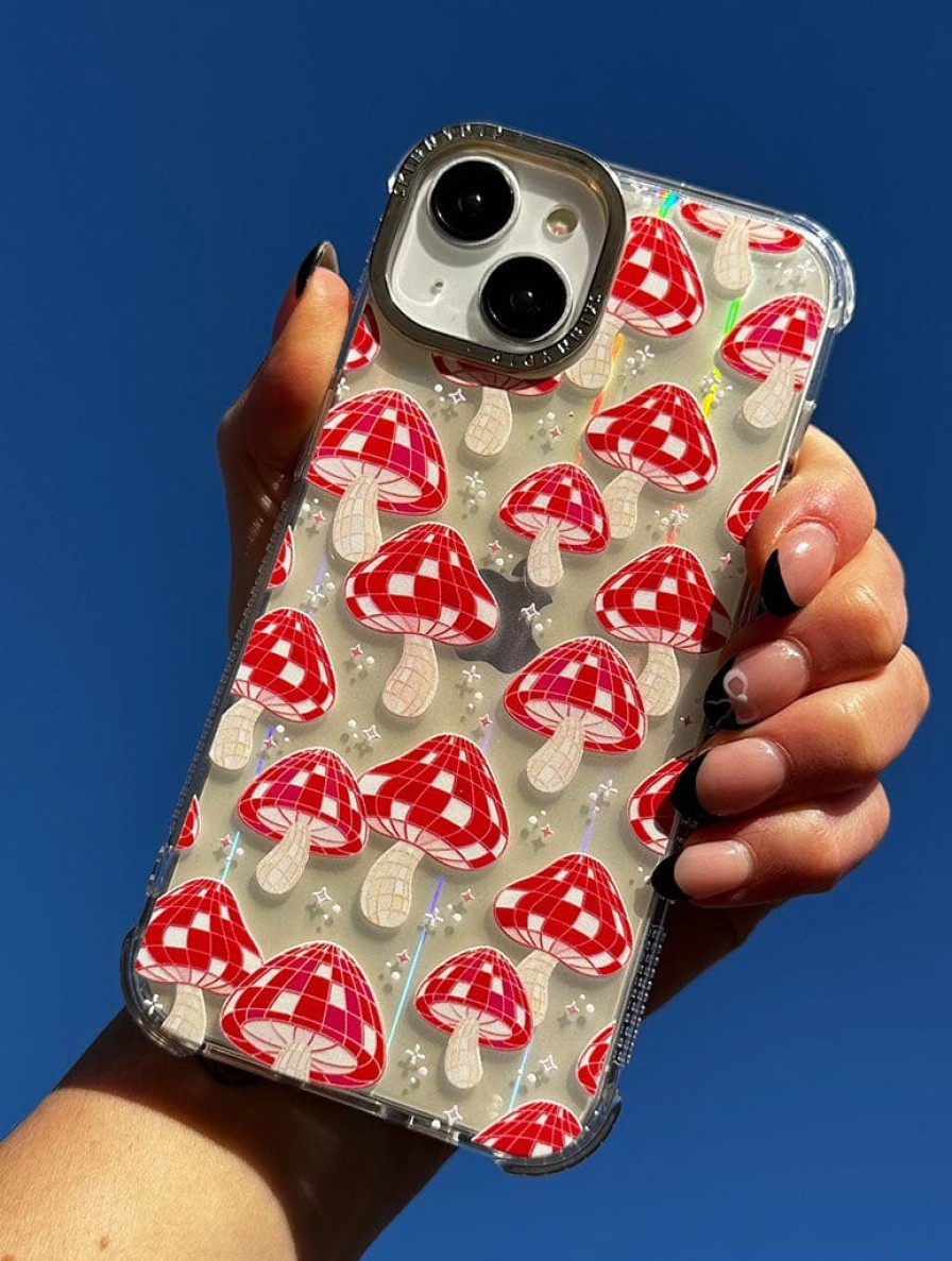 Skinnydip London Disco Mushrooms Shock Iphone Case Iphone 12 Pro Cases