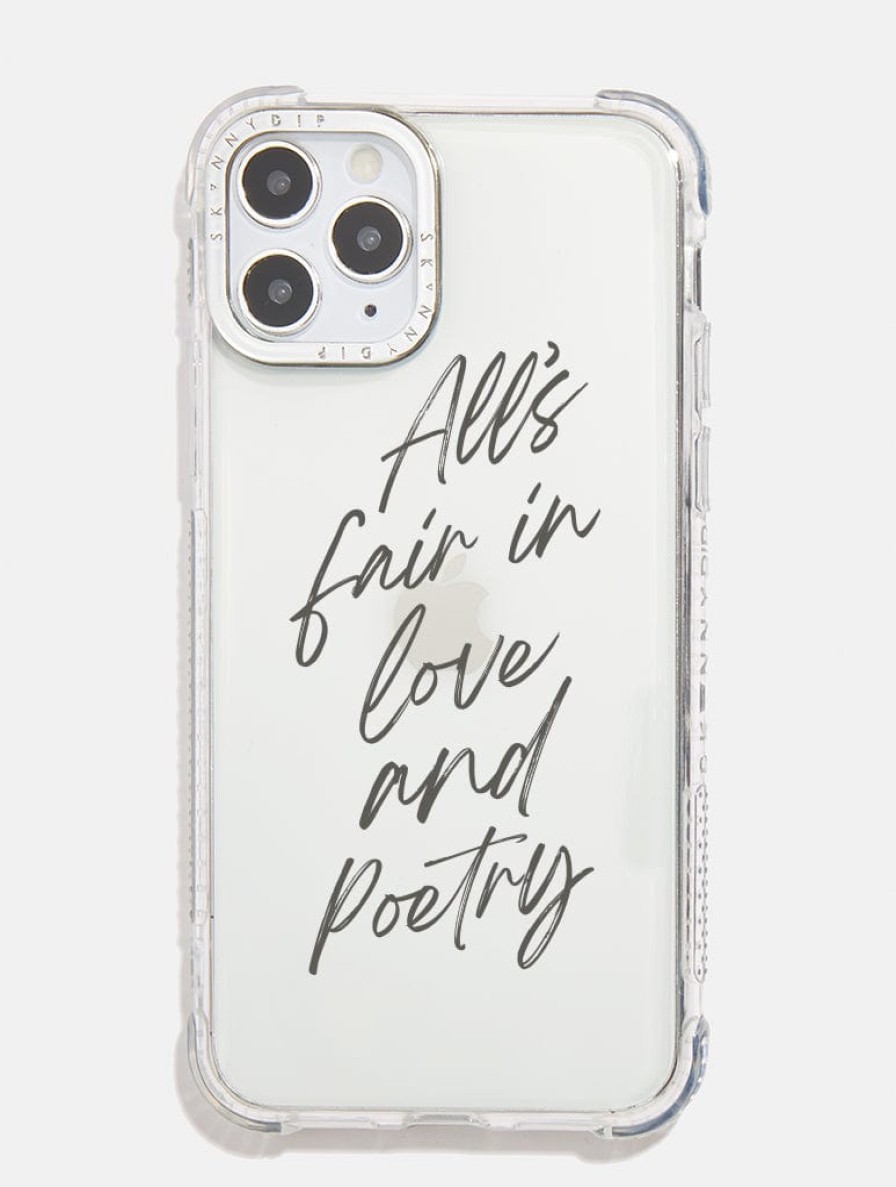 Skinnydip London All'S Fair In Love & Poetry Shock Iphone Case Iphone Xr / 11 Cases