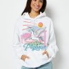 Skinnydip London Disney Pegasus Hoodie In White Loungewear