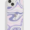 Skinnydip London Lilac Retro Swirl Magsafe Iphone Case Magsafe Cases