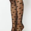 Skinnydip London Lips Print Tights Socks & Tights