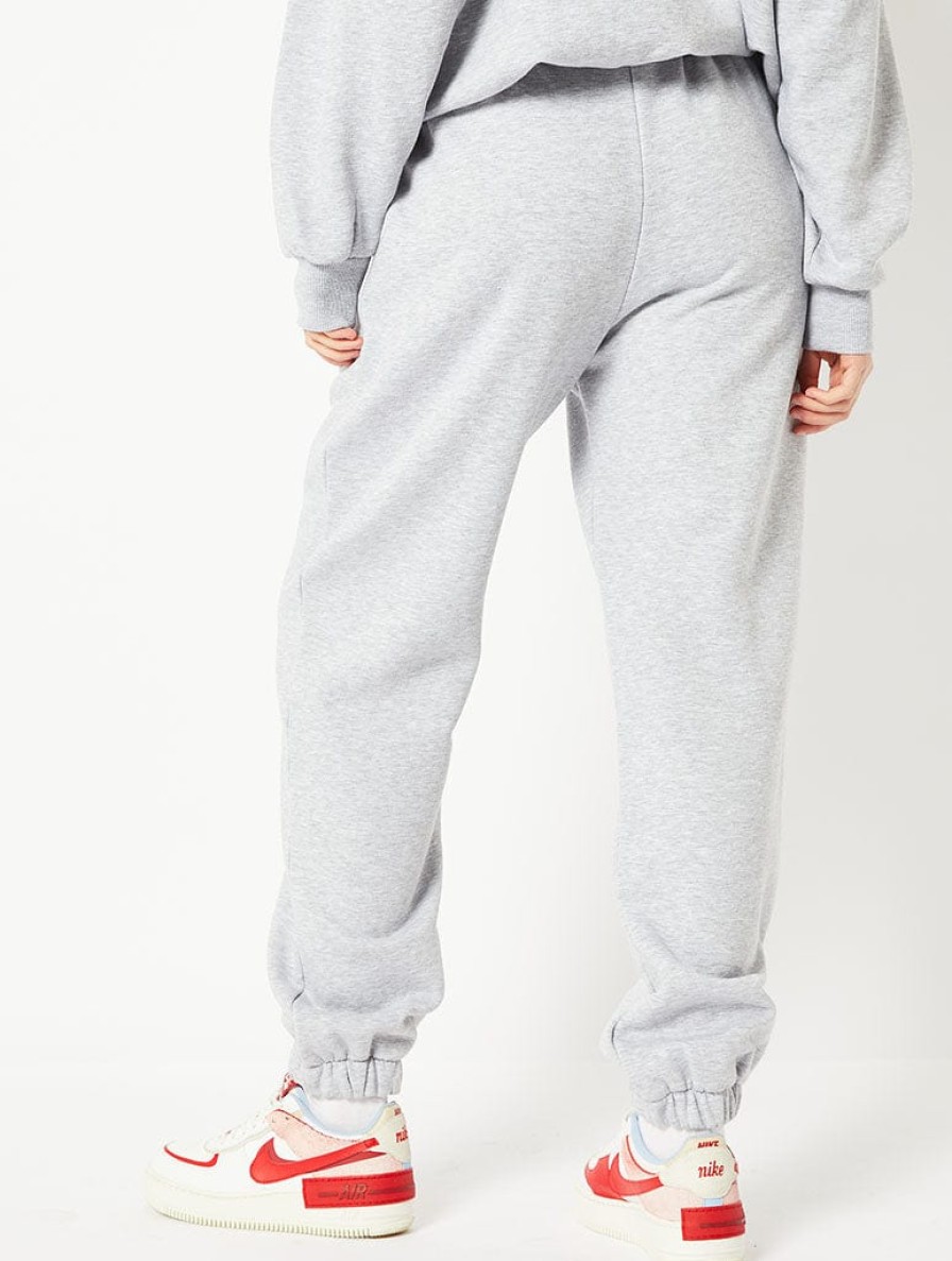 Skinnydip London Heart Embroidered Sweat Joggers In Grey Co-Ords